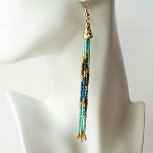 Hand Beaded Earrings